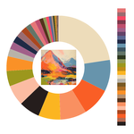 Colour wheel / palette