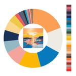 Colour wheel / palette