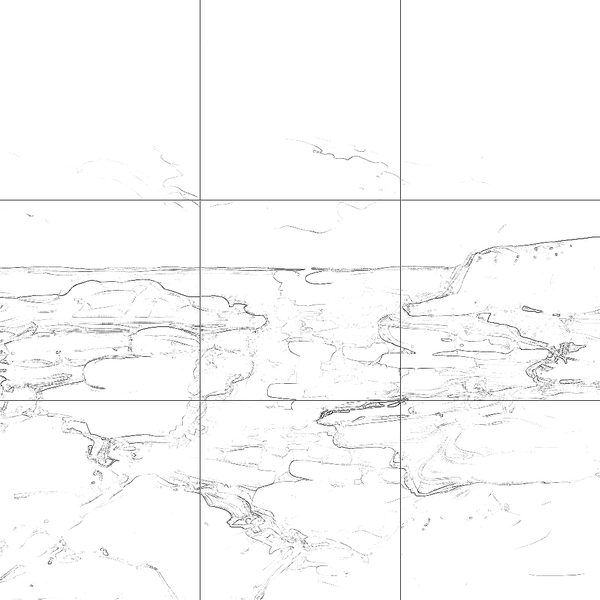 Sketch with grid