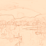 Sepia sketch