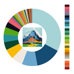 Colour wheel / palette