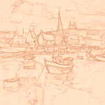 Sepia sketch