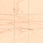 Sepia sketch with grid