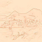 Sepia sketch