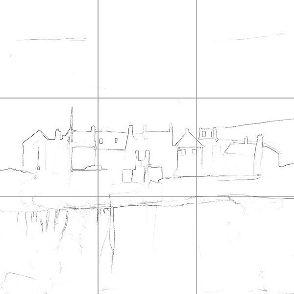 Sketch with grid