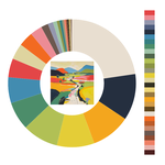 Colour wheel / palette