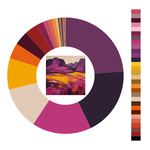 Colour wheel / palette