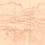 Sepia sketch with grid