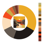 Colour wheel / palette