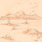 Sepia sketch