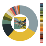 Colour wheel / palette