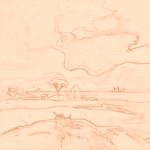 Sepia sketch