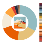 Colour wheel / palette