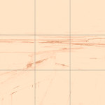 Sepia sketch with grid