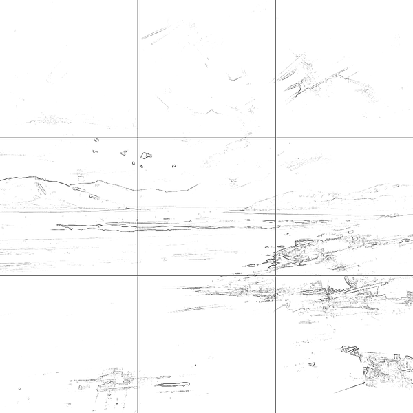 Sketch with grid