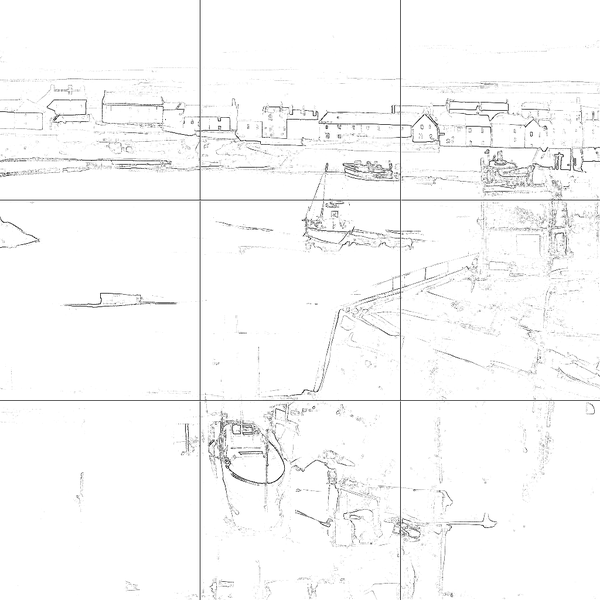 Sketch with grid