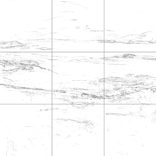 Sketch with grid