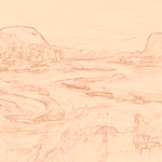 Sepia sketch