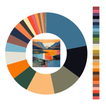 Colour wheel / palette