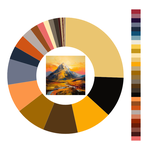 Colour wheel / palette