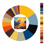 Colour wheel / palette