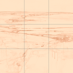 Sepia sketch with grid