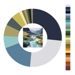 Colour wheel / palette