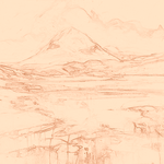 Sepia sketch