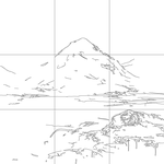 Line drawing with grid