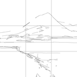 Line drawing with grid