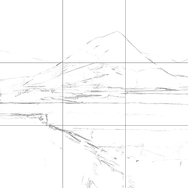 Sketch with grid