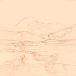 Sepia sketch