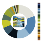 Colour wheel / palette