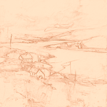 Sepia sketch