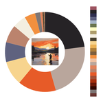 Colour wheel / palette