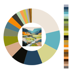 Colour wheel / palette