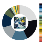 Colour wheel / palette