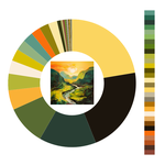 Colour wheel / palette