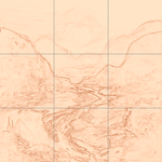 Sepia sketch with grid