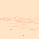 Sepia sketch with grid