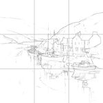 Sketch with grid