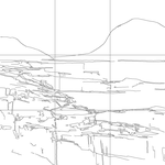 Line drawing with grid