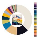 Colour wheel / palette