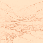 Sepia sketch