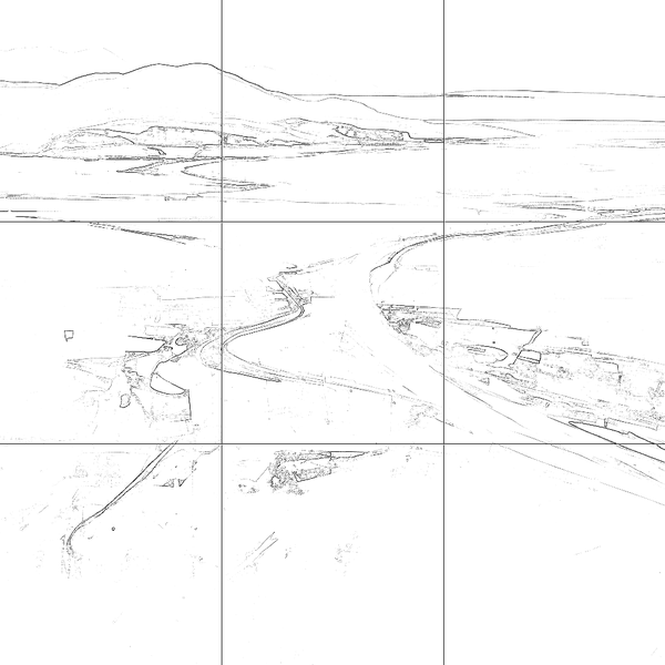 Sketch with grid