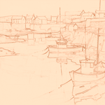 Sepia sketch