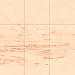 Sepia sketch with grid