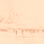 Sepia sketch