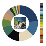 Colour wheel / palette