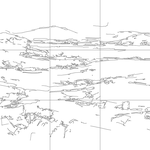 Line drawing with grid